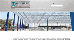 Desktop Screenshot of indumetal.ind.br