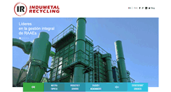 Desktop Screenshot of indumetal.com